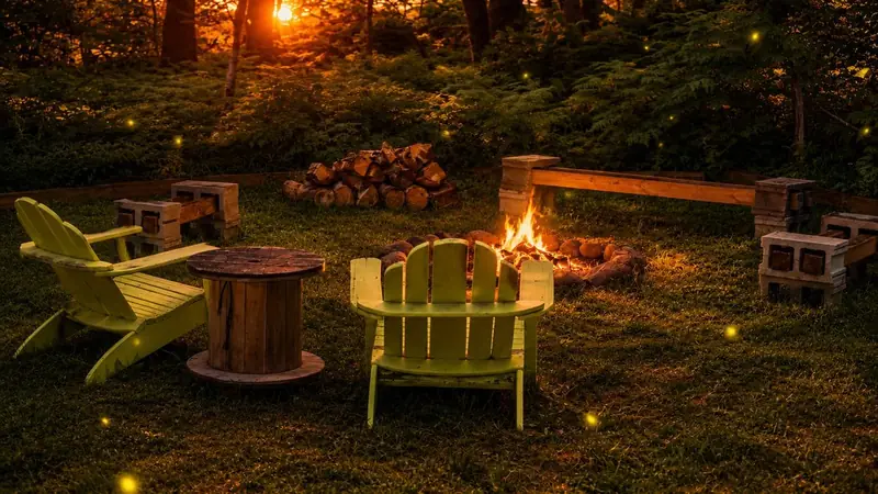 Outdoor fire pit